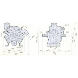 Siurblys AR 813 AP C/C SGC BlueFlex 16293AR