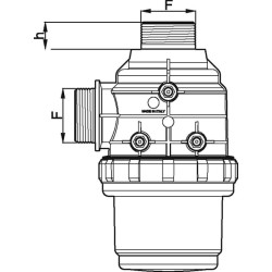 Siurbimo filtras 1 1/4" 80-100 3132053