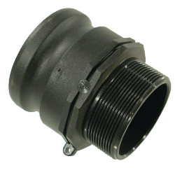 „Camlock“ tipo F tipo 3 colių išorinis sriegis, 2 1/2 colio polipropilenas, 18109F8