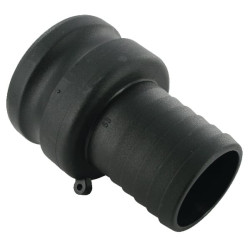 Camlock Type E 3" žarnos galas 63 mm polipropilenas 18109E8