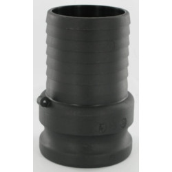 Camlock Type E 3" žarnos galas 78 mm polipropilenas 18109E78