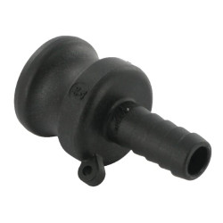 Camlock Type E 3/4" žarnos galas 13 mm polipropilenas 18103E2