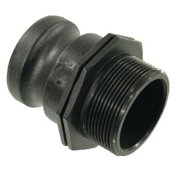 Camlock tipo F 2" išorinis sriegis, polipropilenas 18107F