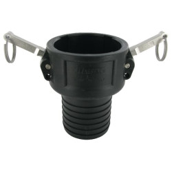 Camlock Type C 3" žarnos galas 78 mm polipropilenas 18109C78