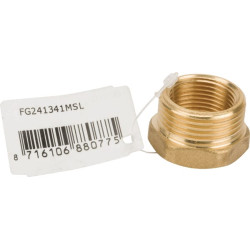 Žalvarinis reduktorius F 3/4" x M 1" FG241341MSL