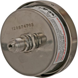 Manometras Ø63mm 0-8-15-25 1/4" BSP galinis prijungimas MA630825BE