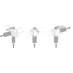 Rutulinis vožtuvas, 3 padėčių, 3" (M), 453027H99