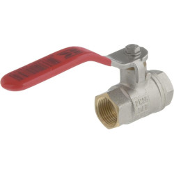 Rutulinis vožtuvas BSP 2x vidinis 3/8" + nerūdijančio plieno rankena KS38FKR