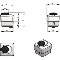 Polietileno bakas 200 l. TA200PE