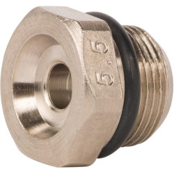 Ištisinės srovės antgalis 1318 60° žalvaris Braglia 13180261