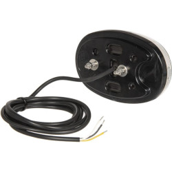 Daugiafunkcinis priekinis žibintas LED, ovalus, 12-24V, 136,4x91x40mm, Kramp LA80036