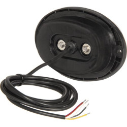 Daugiafunkcinis priekinis žibintas LED, ovalus, 12-24V, 136,4x91x40mm, Kramp LA80036