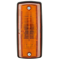 Posūkio lemputė LH 21W, stačiakampė, 12/24V, gintaro spalvos, prisukama, 146xHella 2BA001277011