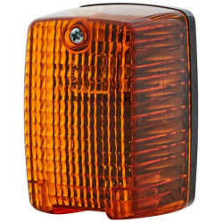 Posūkio lemputė RH 5W, stačiakampė, 12V, gintaro spalvos, prisukama, Hella 2BM002652031