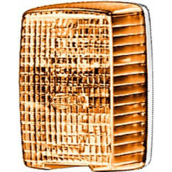 Posūkio lemputė RH 5W, stačiakampė, 12V, gintaro spalvos, prisukama, Hella 2BM002652031