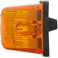 Posūkio lemputė RH 21W, stačiakampė, 12/24V, gintaro spalvos, prisukama, 140xHella 2BM006692021