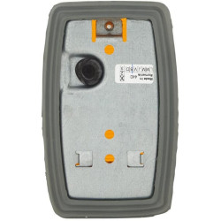 Posūkio lemputė 21W, stačiakampė, 12/24V, gintaro spalvos, prisukama, 114x50x70mm, Hella 2BA002324001