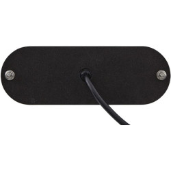 Posūkių ir gabaritinis žibintas LED, priekinis, stačiakampis, 12/24V, skaidrus, tvirtinamas varžtais, 165x31x58mm, Hella ValueFi