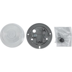 Gabaritinis žibintas 5W, apvalus, 12V, skaidrus, tvirtinamas varžtais, Hella 2PF001259631