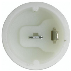 Gabaritinis žibintas 5W, apvalus, 12/24V, skaidrus, tvirtinamas varžtais, Ø 55mm, Hella 2PF008221011