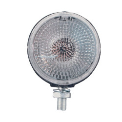 Gabaritinis žibintas 5W, apvalus, 12/24V, skaidrus, tvirtinamas varžtais, Ø 73 mm, Hella 2PF001648161