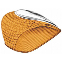 Posūkio lemputė 18W, 12V, geltona, prisukama, Hella 2BA001244001