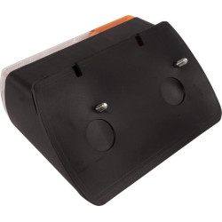 Posūkių ir gabaritinis žibintas kairysis, priekinis, stačiakampis, baltas/gintaras, tvirtinamas varžtais, 200x85x85 mm 5172682N