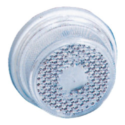 Gabaritinis žibintas, apvalus, 12/24V, baltas, tvirtinamas varžtais, Ø 80mm, Jokon 111003000