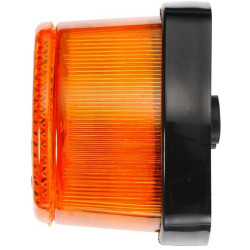 Gabaritinis žibintas 5W, kvadratinis, 12/24V, gintaro spalvos, prisukamas, 62xHella 2PS003057051