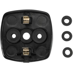 Gabaritinis žibintas 5W, kvadratinis, 12/24V, gintaro spalvos, prisukamas, 62xHella 2PS003057051