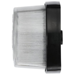 Gabaritinis žibintas 5W, kvadratinis, 12V, skaidrus, tvirtinamas varžtais, 62x40x62mm, Hella 2PF003057041