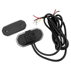 Pažangus vizualinis valdymo skydelis „WYSIWYG“, skirtas LA2015* šviesos juostoms LA2015CONTR