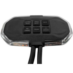 Pažangus vizualinis valdymo skydelis „WYSIWYG“, skirtas LA2015* šviesos juostoms LA2015CONTR