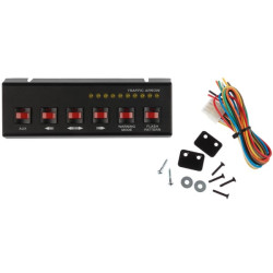 Valdymo pultas 12/24V, 160x59x21mm, šviesos juostai su daugiafunkciu blyksniu 1603140710KR