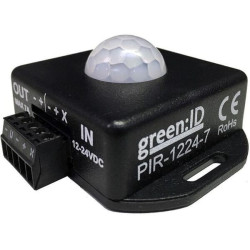 PIR judesio jutiklis, išjungimo funkcija laidu, 12V/84W - 24V/168W maks. 60056
