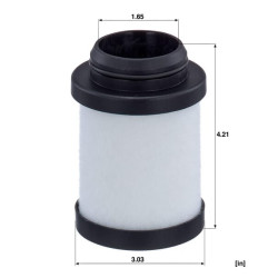 Suslėgto oro ir alyvos atskyrimas LE3018