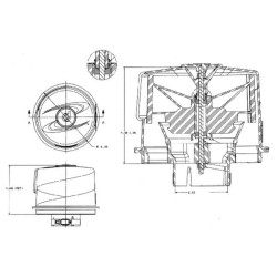 Pirminis valiklis TopSpin Donaldson H002436