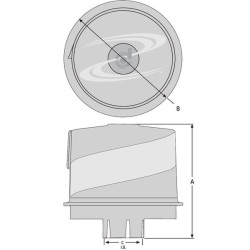 „TopSpin HD“ išankstinis filtras H002853