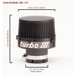 Oro išankstinis valytuvas turbo® 3, 200 tipas-4.1/2" 211345000