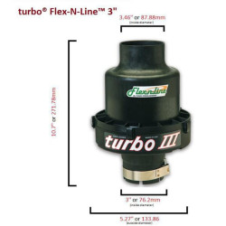 Oro išankstinis filtras turbo® 3 flex-n-line, 50-3" tipas 211330002