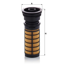 Karbamido filtras U5009