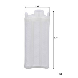 Karbamido filtras U4001