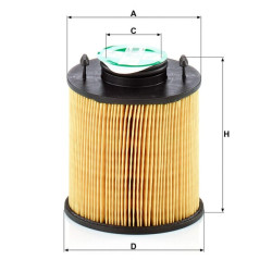 Karbamido filtras U6202YKIT