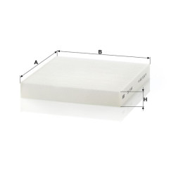 Salono filtras CU2149