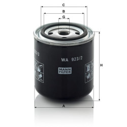 Aušinimo skysčio filtras WA9232