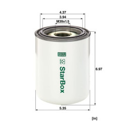 Suslėgto oro ir alyvos atskyrimas LB137420