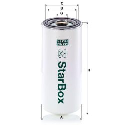 Suslėgto oro ir alyvos atskyrimas LB1314520