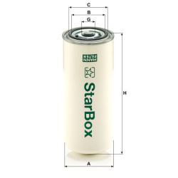 Suslėgto oro ir alyvos atskyrimas LB96222