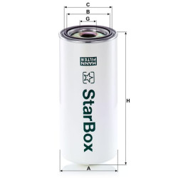 Suslėgto oro ir alyvos atskyrimas LB1314521