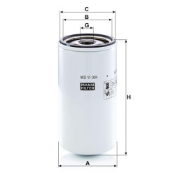 Hidraulinis filtras WD11004